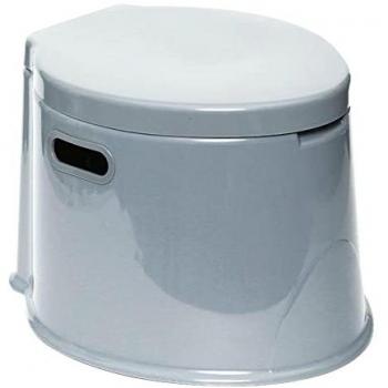 Hi-Gear Lightweight Portable Camping Toilet, Grey