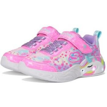 Baskets Skechers Licorne Enchantée Rose