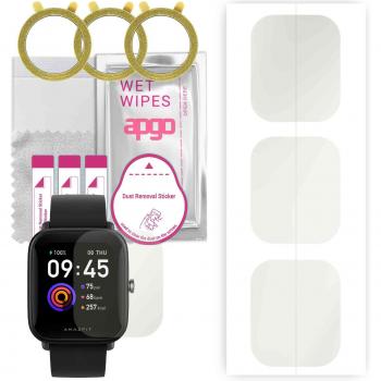Guardador de Pantalla Hidrogel Apgo Matte 3X – Amazfit Bip U