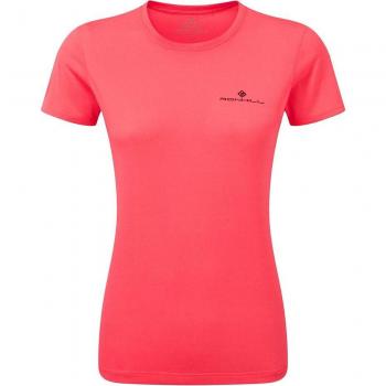 Maglietta Sportiva Ronhill Core, Senza Maniche, Rosso Scuro Nero, Misura M/L