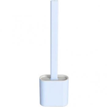 Flacher Kopf-Silikonreinigungspinsel für Toilette