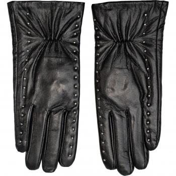 Schwarze Damenhandschuhe Semi Line P8285-2