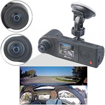 360° Panorama Dashcam NavGear – Full HD, G‑Sensorkamerasystem