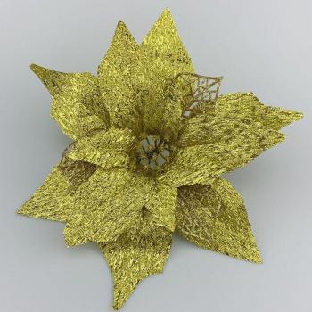 Glittery Flower Head for Christmas Trees