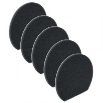 Filtre VHbw Noir (x5) – Compatibilité Bosch BGC05A322, BGC05A320, BGC05AAA2, B