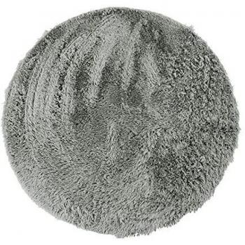 Tapis de Microfibra Lavable Ø 120 cm Gris Claro