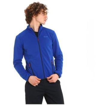 Mid-Weight SlamGrid Fleece Jacket, Full Zip, Olympic Blue – M/Male