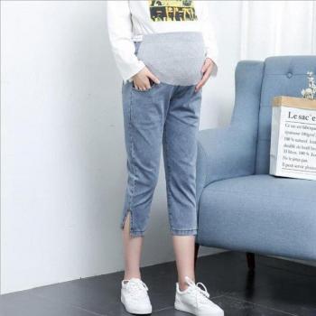 Pantalones de maternidad con levantamiento de estómago