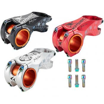 Vis colorée en acier inoxydable pour potence M5/M6 de VTT