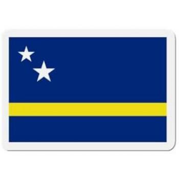 Curaçao Flag Refrigerator Magnet