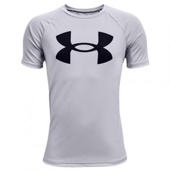 Haut garçon Under Armour Tech Grand Logo manches courtes