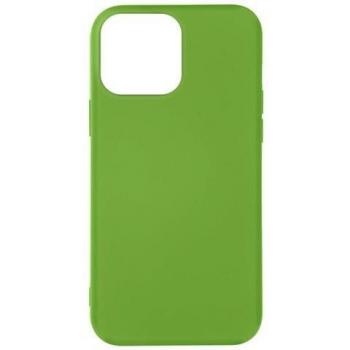 Couvercle Silicone Soft‑Touch vert – iPhone 14 Pro