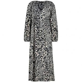 Monari Damen Maxikleid Schwarz