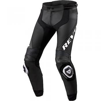 Revit Moto Pantalone Accorciato Nero‑Bianco 52
