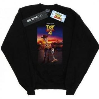 Damen‑Sweatshirt Disney “Woody und Forky” – Größe L – Schwarzes Design