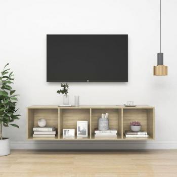 Mueble TV de Pared en Roble