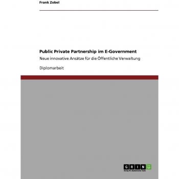 Public private partnership im e-government.