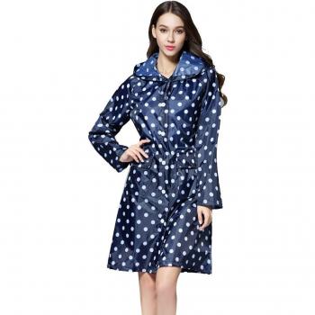 Women's Travel Raincoat with Hood