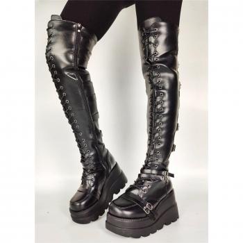 Luxury High Platform Thigh High Boots for Women