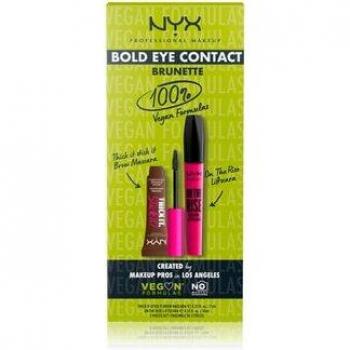 Set Trucco Occhi NYX con Mascara e Gel Sopracciglia