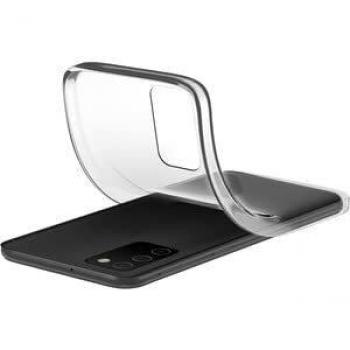 Cellularline Hülle aus transparentem Gummi für Samsung Galaxy A03S