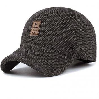 Men's Casual Earflap Snapback Hat