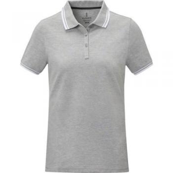 L Grey Amarago Elevate Polo Top