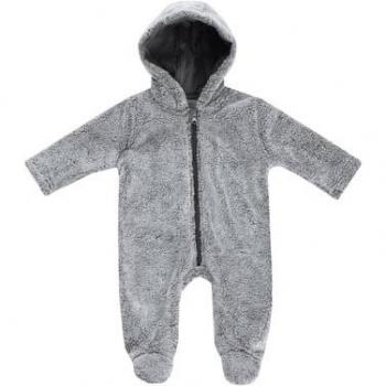Mono Llama Gris con Capucha de Peluche JACKY 68