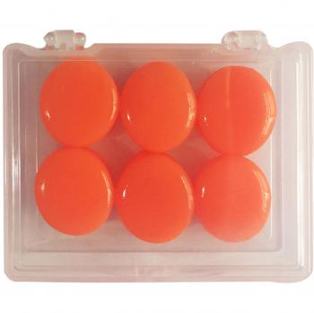 Silicone Ear Plugs for Sleeping, 6 Pack, Anti-Noise Snoring Protection