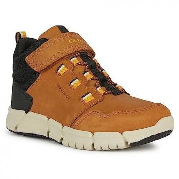 Geox Jungen Winterstiefel J Flexyper B ABX wasserabweisend Braun 33