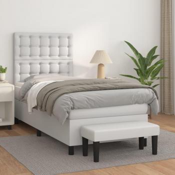 Sommiers tapissiers blancs 90x190 cm – Vidaxl