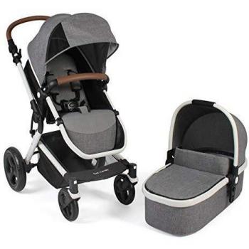 Chic 4 Baby Passo Kinderwagen Melange Grau-Weiß