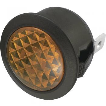 TRU Components Amber Indicator Light 24V DC with Bulb