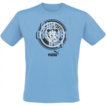 T-Shirt Manches courtes Puma – FC Culture bleu, tailles M à XL