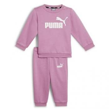 PUMA Set Tuta Minicats Essentials per Bimbi 2-4 Mesi, Rosa