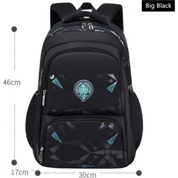 Fengdong Student Backpack for Boys – Big Capacity Water‑Resistant School Bag
