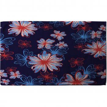 Flagflower Design Kitchen Cloth – Red White Blue