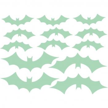 Set de 18 Pegatinas Luminiscentes para Ventanas de Halloween