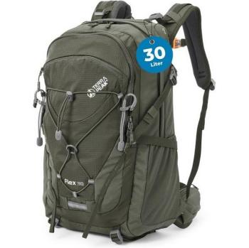 Rucksack Terra Peak Flex 30, 30 L, waterproof, Olive – Tous genres
