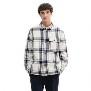 TOM TAILOR Denim Anorak Kariertes Overshirt