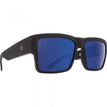 Spy, Occhiali da Sole, Soft Matte Black-Happy Bronze W/Blue Spectra