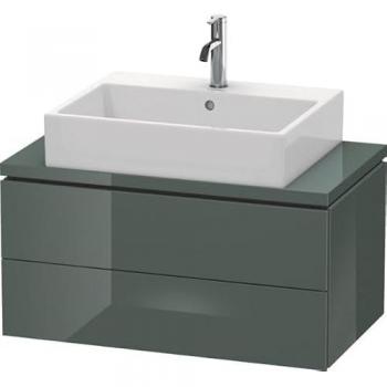 Duravit Consola Baja L‑Cube 820 mm de Ancho con Acabado Gris Doloaveci