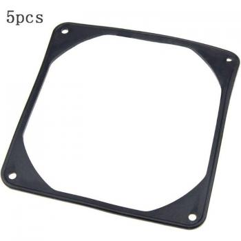 Set de 5 Gaskets Silicona Anti‑Vibraciones + Pads Absorción R9JA para Carcasa