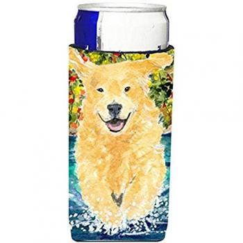 Golden Retriever Slim Can Beverage Sleeves