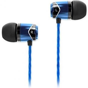 SoundMAGIC E10 Écouteurs HiFi stéréo à Isolation phonique Bleu