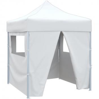 Tente Barbecue & Mariage 2x2m – Acier Blanc