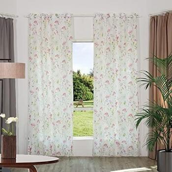 SCM Vorhang Rural, weicher Mikrofaserstoff, 1er-Set, 225x135cm