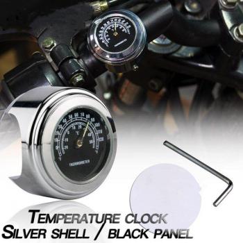 Reloj de Esfera para Manillar de Moto