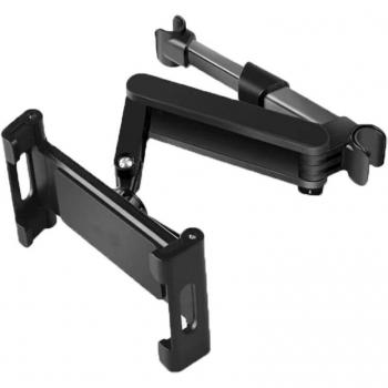 Support pour tablette et téléphone en aluminium pour voiture, appui-tête arrière, compatible iPad et iPhone