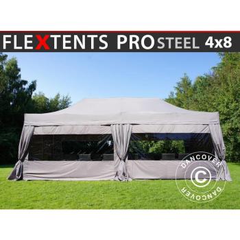 Carpa Dancover RapidFlex Pro Steel 4x8m Latte